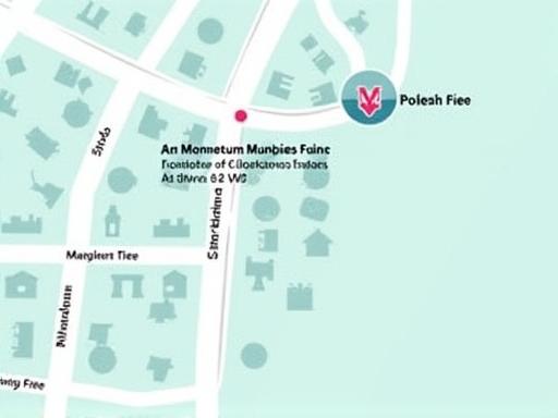 Map showing the location of Momentum Munchies in Wellington
